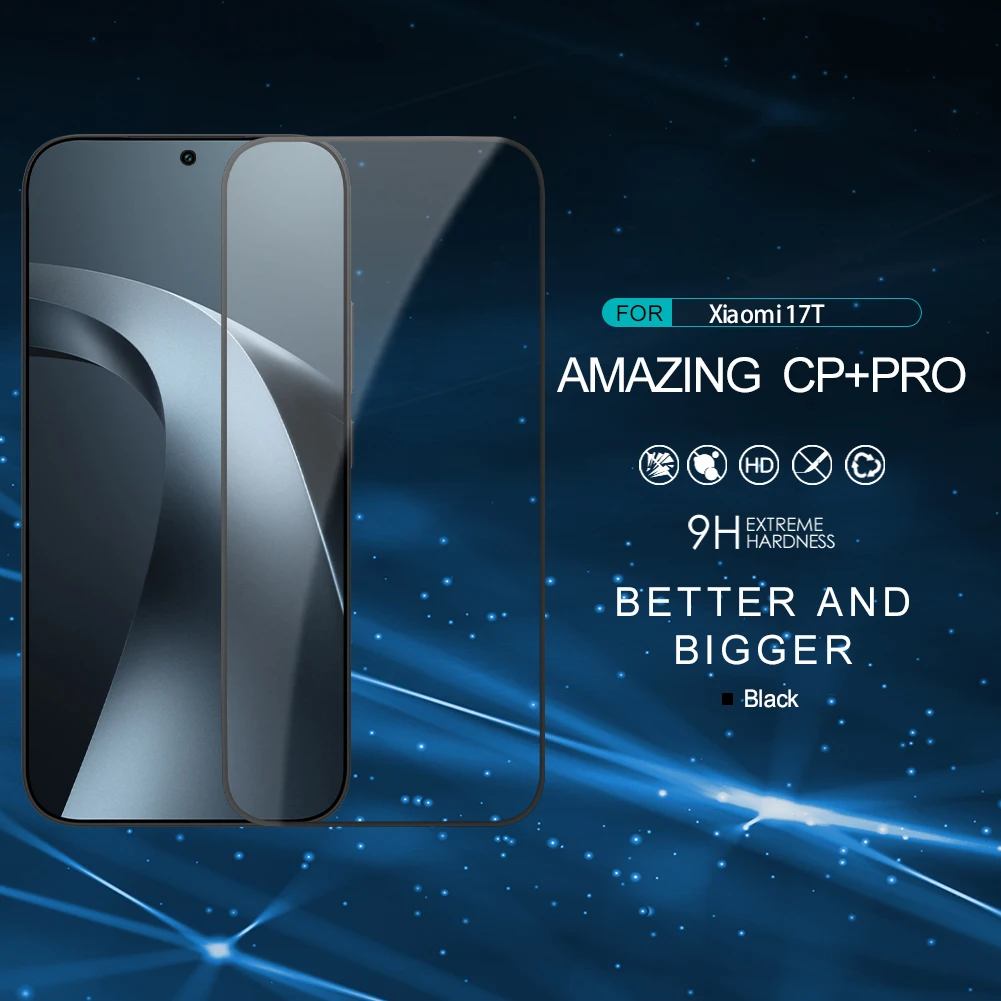 Nillkin Szkło Hartowane CP+ Series 9H Odporny na Wybuchy do Xiaomi 17T Pro Mi 15T Pro Mi 14T Pro — zdjęcie produktu 2