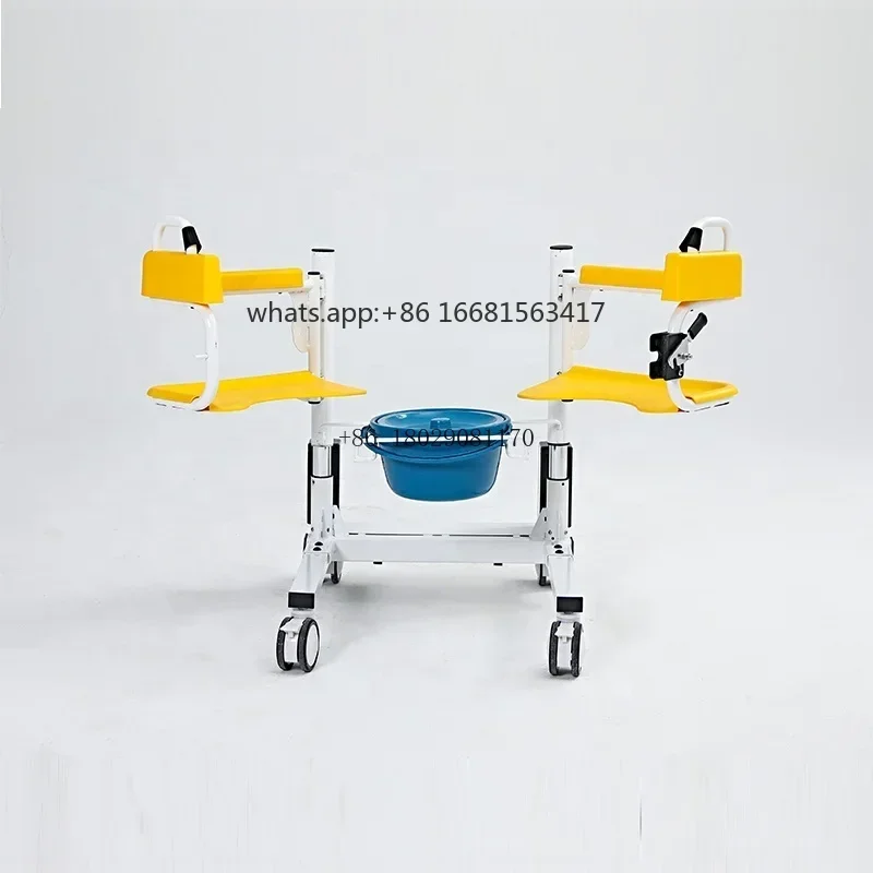 Lifting Transfer Chair For Elderly And Disled Hot Sale Toilet Commode Chair Electric Patient