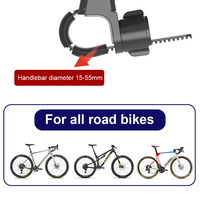Bike Phone Holder Mount Shockproof GPS Riding Motorcycle Bracket 360 Rotating Motorcycle Handlebar Clip Bicycle Stand Adjustable