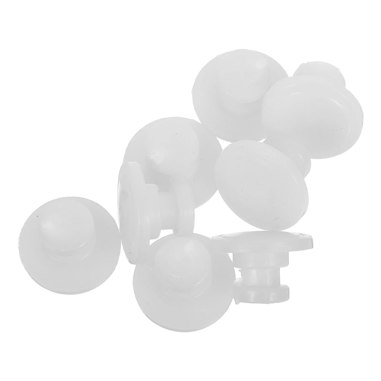 

8pcs Safety Buckles Hard Hat Liner Clips Plastic Replacement Sweatband Retainers Quick Release Universal For