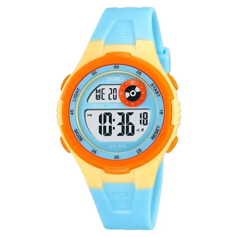 Skmei New Fashion Alarm Clock Electronic Watch Student Watch Outdoor Leisure All-Match Multi-Function Electronic Watch Men