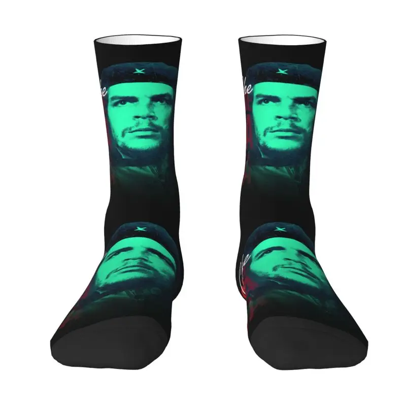 Che Guevara Hero Dress Socks Men's Women's Warm Fashion Cuba Cuban Socialism Freedom Crew Socks