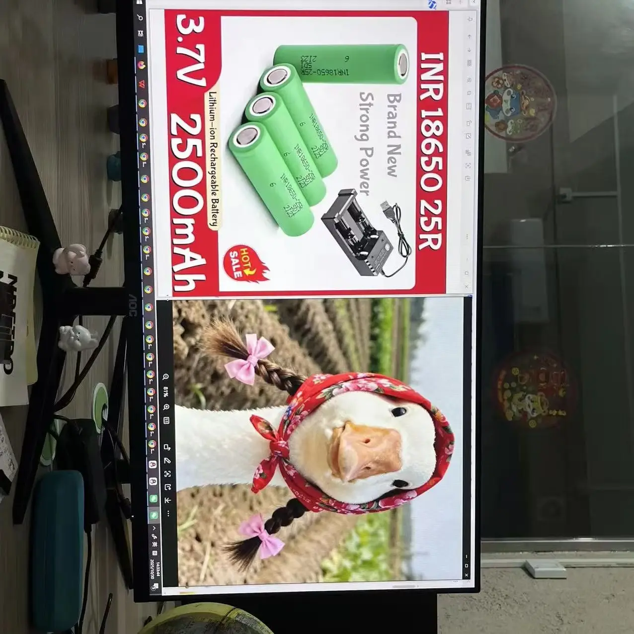 

Newly Upgraded Lithium-ion Rechargeable Battery for Samsung 18650, 25R, 3.7V 2500mAh, Flash Tool