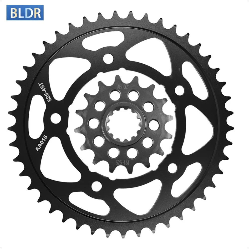 525 16T 45T Front Rear Sprocket Gear Wheel Cam for Yamaha MT-09 2021 2022 MT-09 BME MTN890 2024 Tracer 9 2021-2023 XSR900 GP