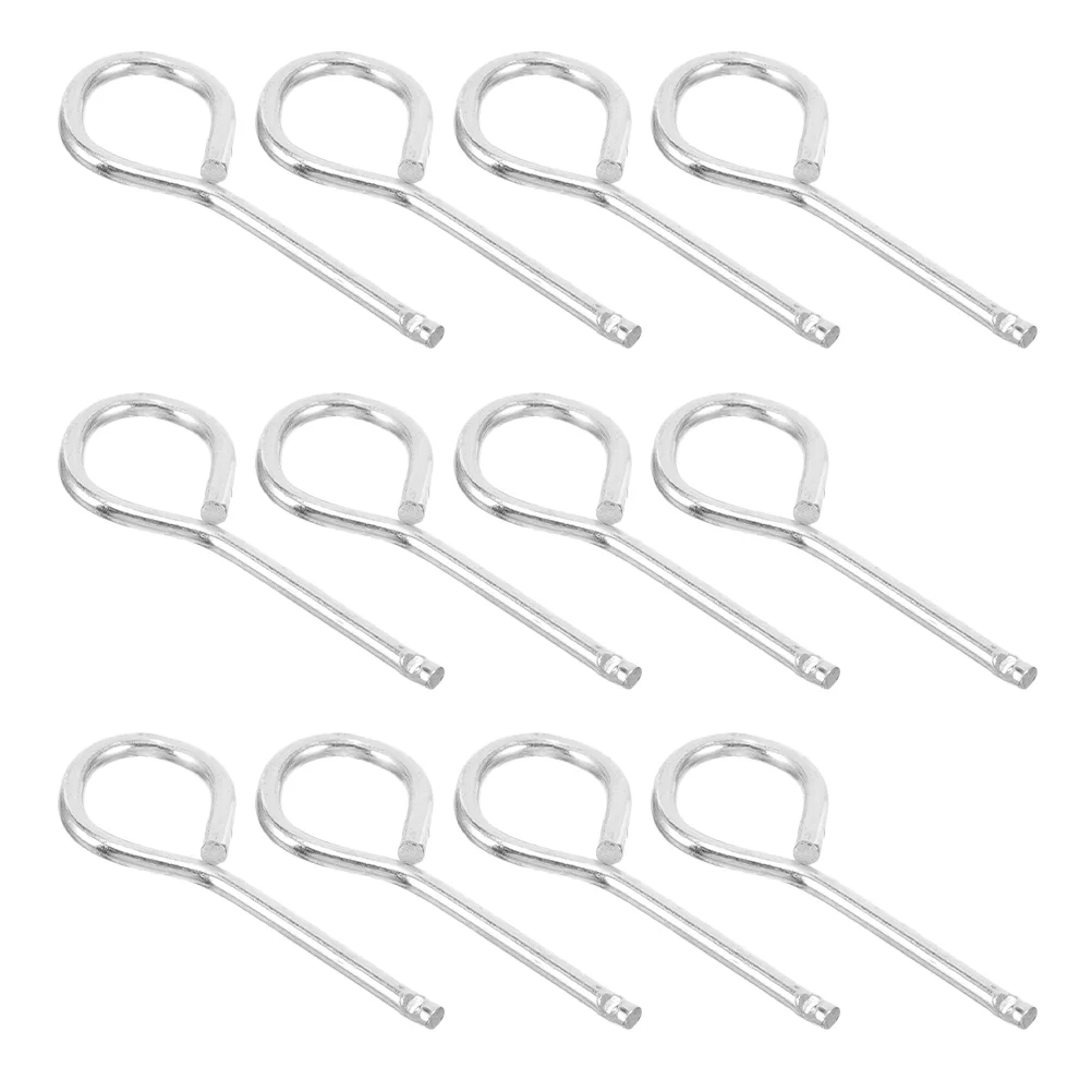 20 Pcs Fire Extinguisher for Home Safety Pin Extiguisher Bracket Silver Replacement Office