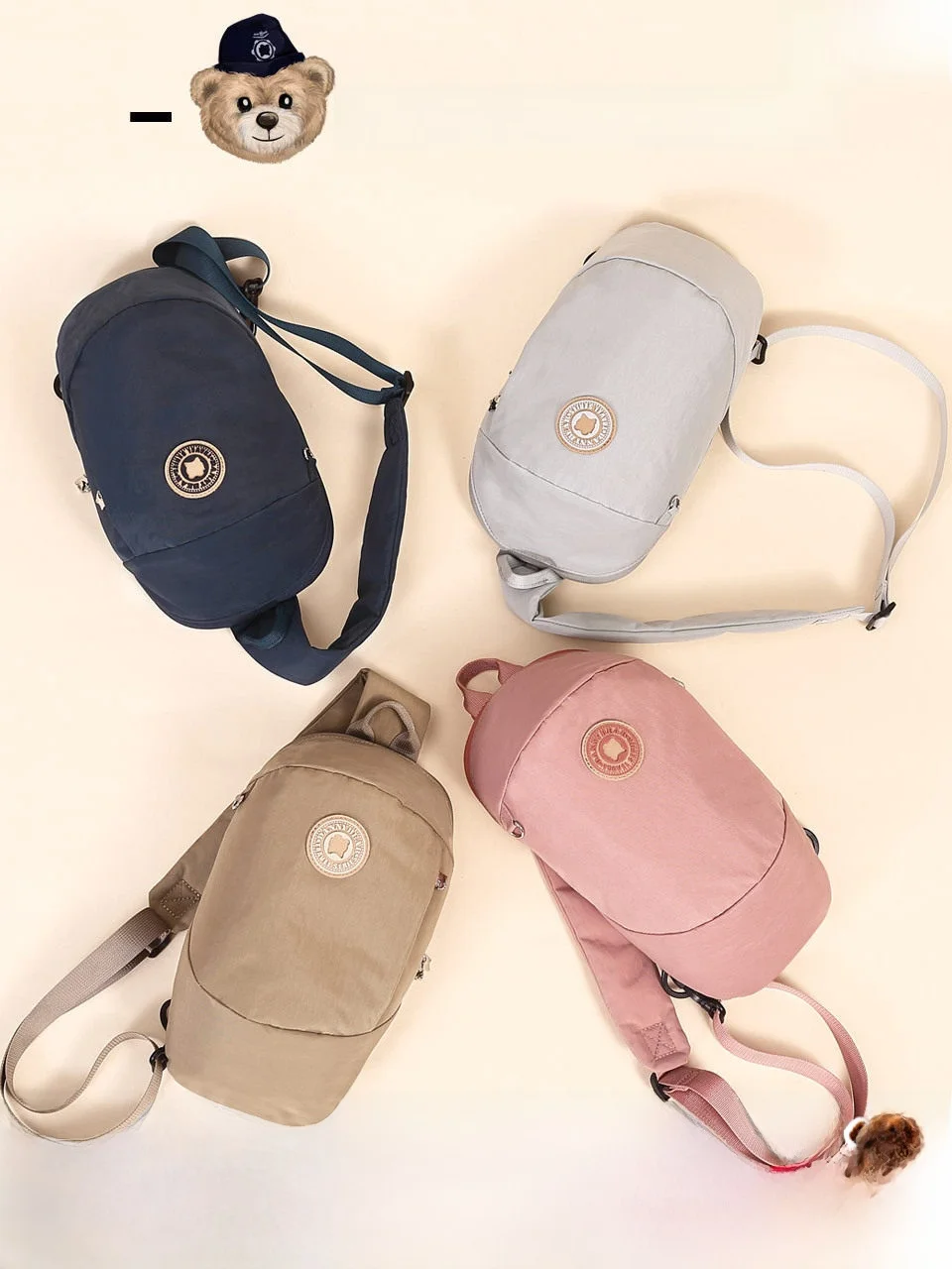 outdoor-sports-unisex-crossbody-chest-bag-danny-bear-single-shoulder-backpack-riding-multifunctional-leisure-vertical-square