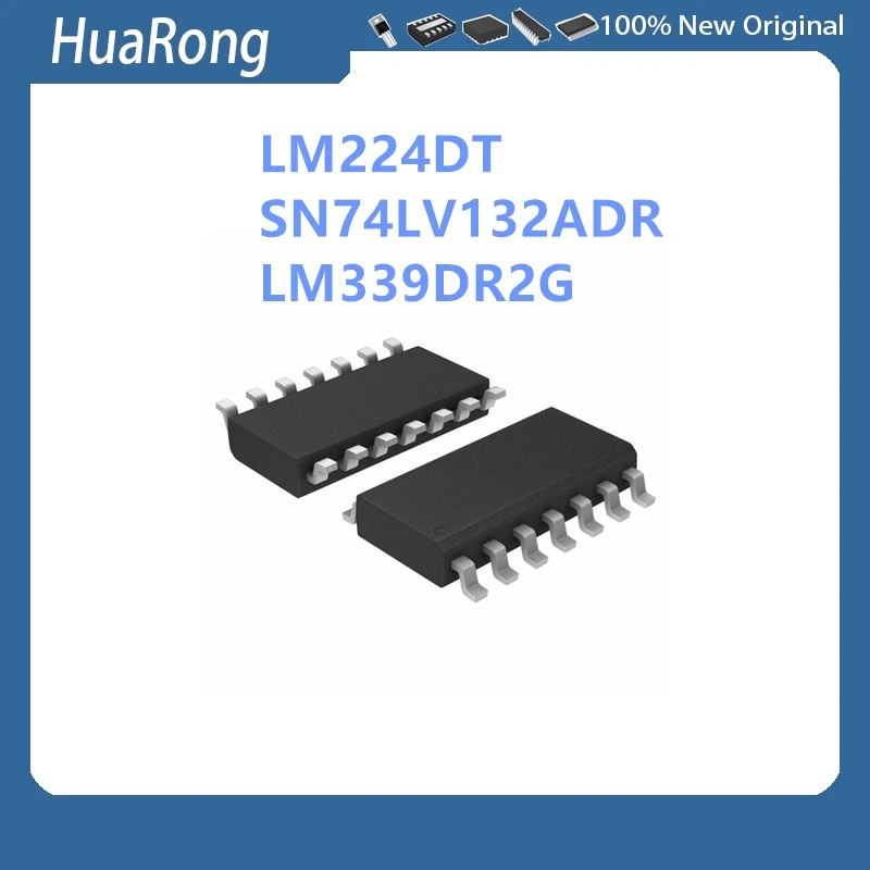10Pcs/Lot LM224DT LM224 224 SN74LV132ADR LV132A LM339DR2G LM339DG