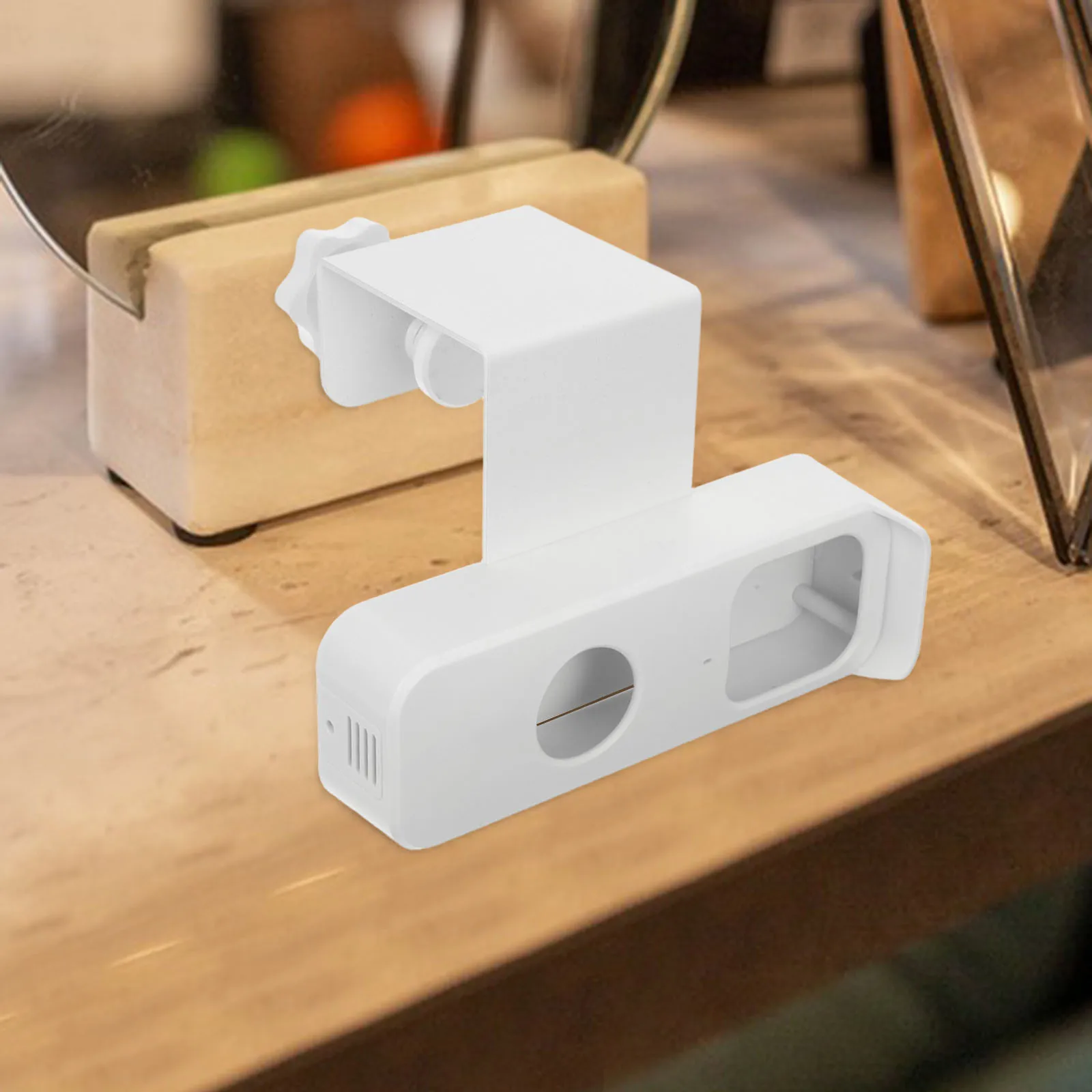 

Anti-Theft No-Drill Rainproof Doorbell Mount for Apartment Doors Video Door Bell Bracket Security Home Accessory