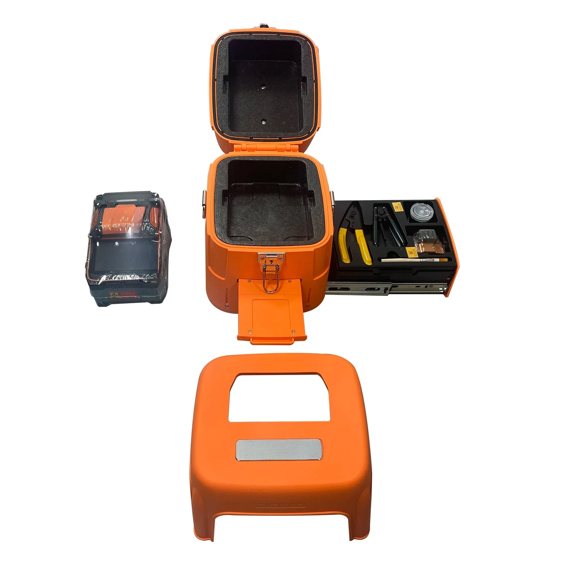 AI-9 6 Motors Multi-Language Fiber Core Alignment Touch Optical Fiber Fusion Splicer Within VFL and OPM Function Screen