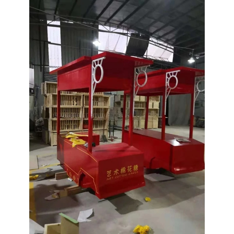 

Marshmallow trucks in shopping malls, grocery stalls in creative markets