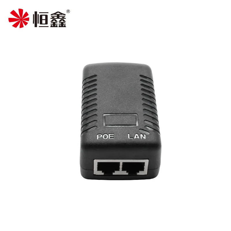 DC48V 0.5A 24W POE Power Supply Plug Injector Spliter For CCTV IP Camera Ethernet Switch Adapter