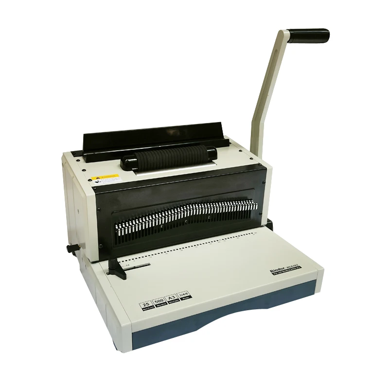 MC8702 plastic binder coils spiral binder coils Electric plastic Spiral Coil Binding Machine