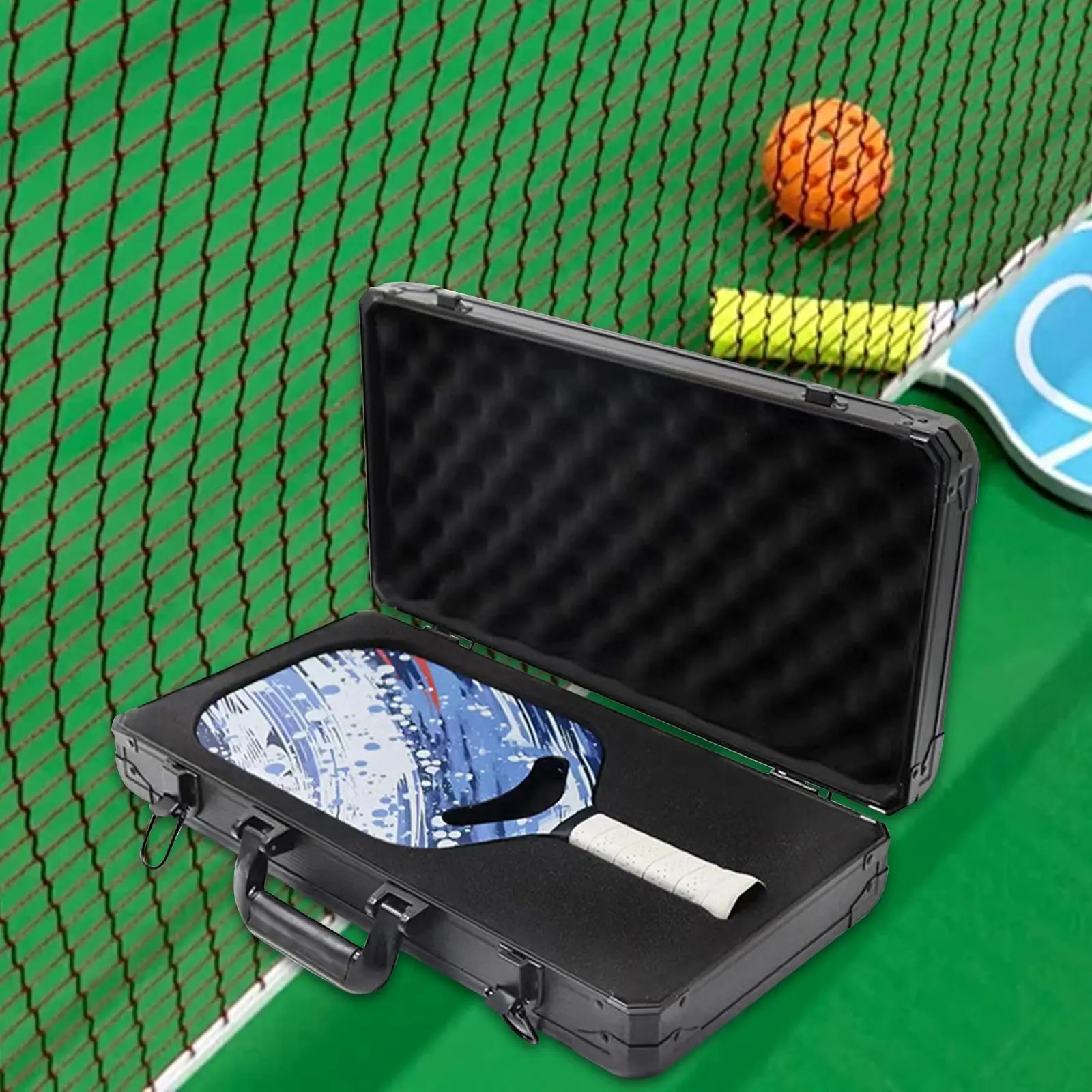 Pickleball Racket Suitcase Storage Bag Organizer Accessories Multifunctional Carrying Case Paddle Holder for Outdoor Travel