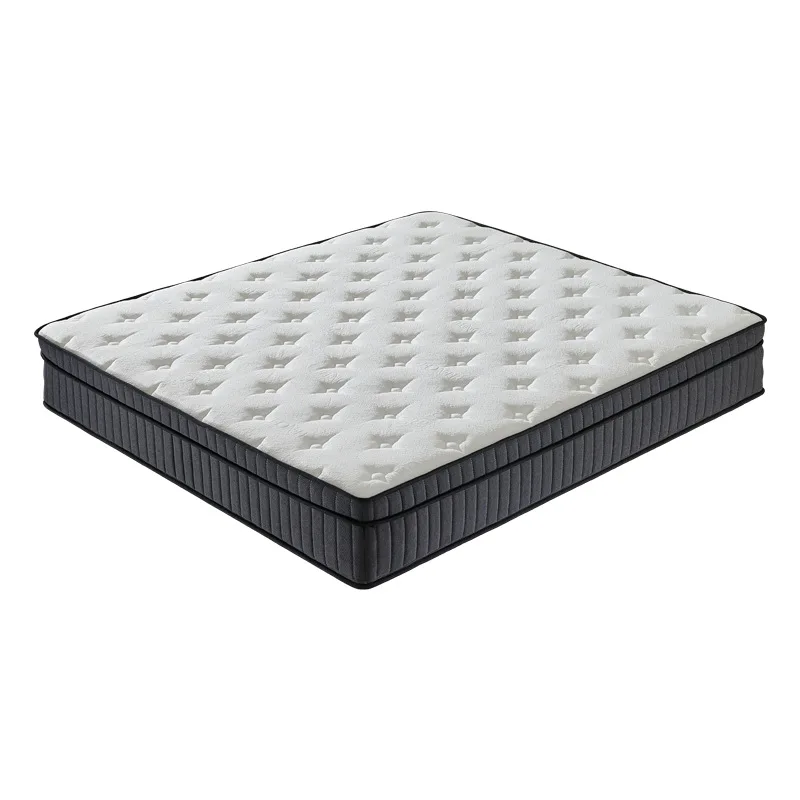 #Modern Durable Breathable Hotel & School Mattress Memory Foam Spring Mattress Source Factory