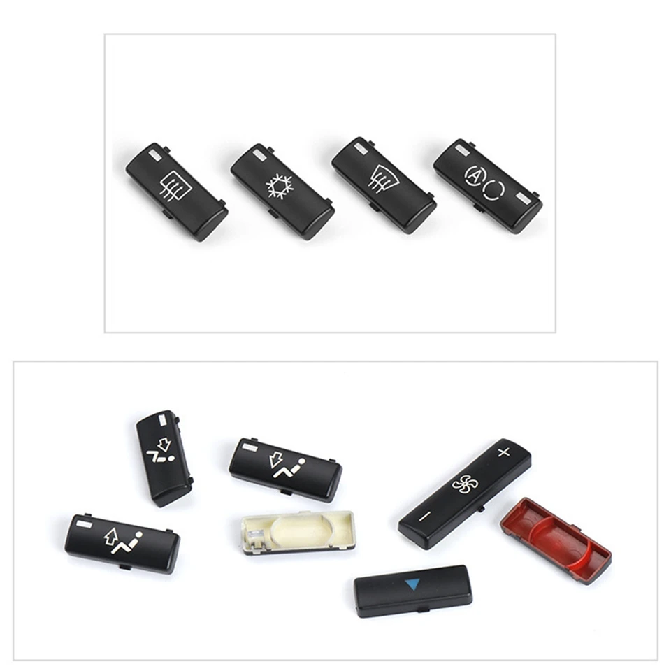 Lot De 14 Boutons De Contrôle Climatisation Pour BMW Série 5 E39 (1995-2003) Et X5 E53 (2000-2007)