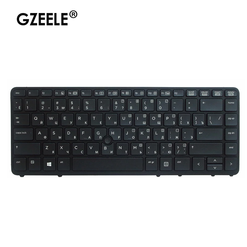 

Russian Replacement Keyboard For HP Elitebook 840 G1 G2 850 G2 RU No backlight