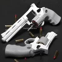 Revolver ZP5 357 Toy Gun Continuous Firing Launcher Pistol Soft Dart Bullet CS Outdoor Battle Game for Teenagers Adult Play