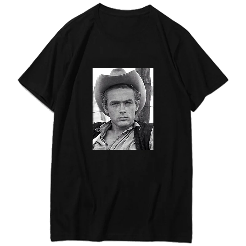 Classic graphic t shirts James Dean Poster Unisex short sleeve t-shirts Tees Tops t shirt for men Summer Harajuku Men\'s clothing