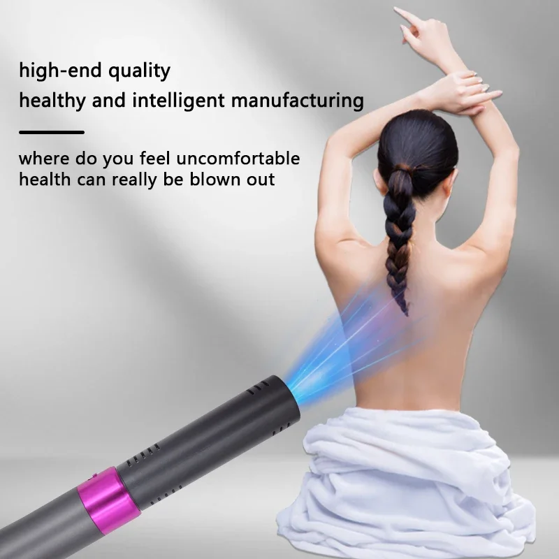 8.0 Terahertz Wave Light Magnetic Healthy Device Cell Health Physiotherapy Stick Electric Heating Therapy Massage Blowers