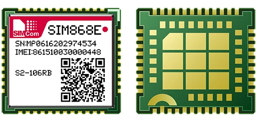 SIMCOM SIM868E GSM/GPRQuad-Band GSM/GPRS+GNSS Module combines GNSS GPS GLONASS BDS technology for satellite navigation BT4.0