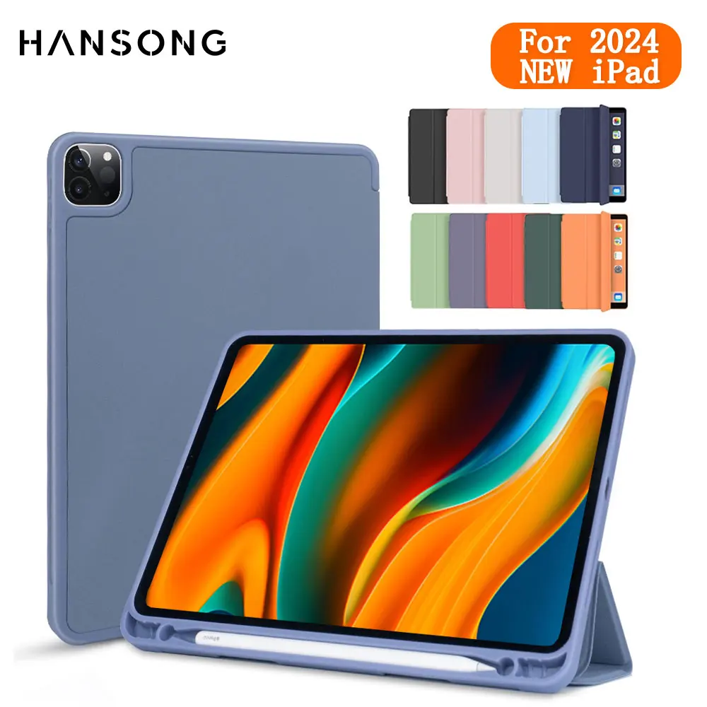 

Protective Case for New iPad Air11 13 M3 M2 A16 2025 Air 4/5/6th iPad Pro11 13 12.9 10th Gen 7/8/9th 10.9 10.5 10.2 Pencil Hold