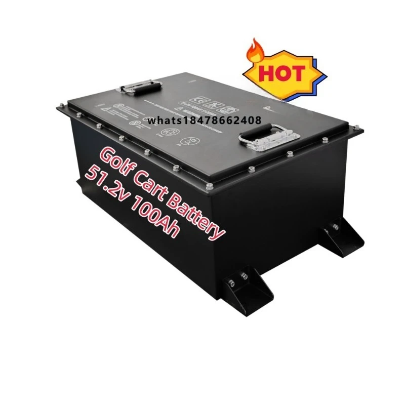 

Deep Cycle Lifepo4 51.2V/48V 100Ah/105Ah 6000-Cycle 5-Year Warranty Low Speed Sightseeing Car Lithium Ion Battery Pack