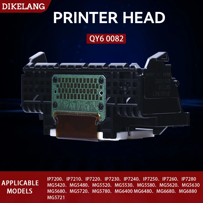 

Print Head QY6-0082 For Canon IP7200 IP7210 IP7220 IP7230 IP7240 QY6 0082 Printhead MG5520 MG5540 MG5550 MG5650 MG5750 MG6620