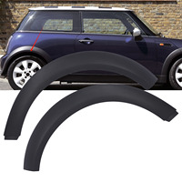 Car Wheel Arch Trim Cover Scratch Resistant Wheel Eyebrow Arch Strip Trim For Mini Cooper R50 Conv. R52 S R53 S Conv. R52