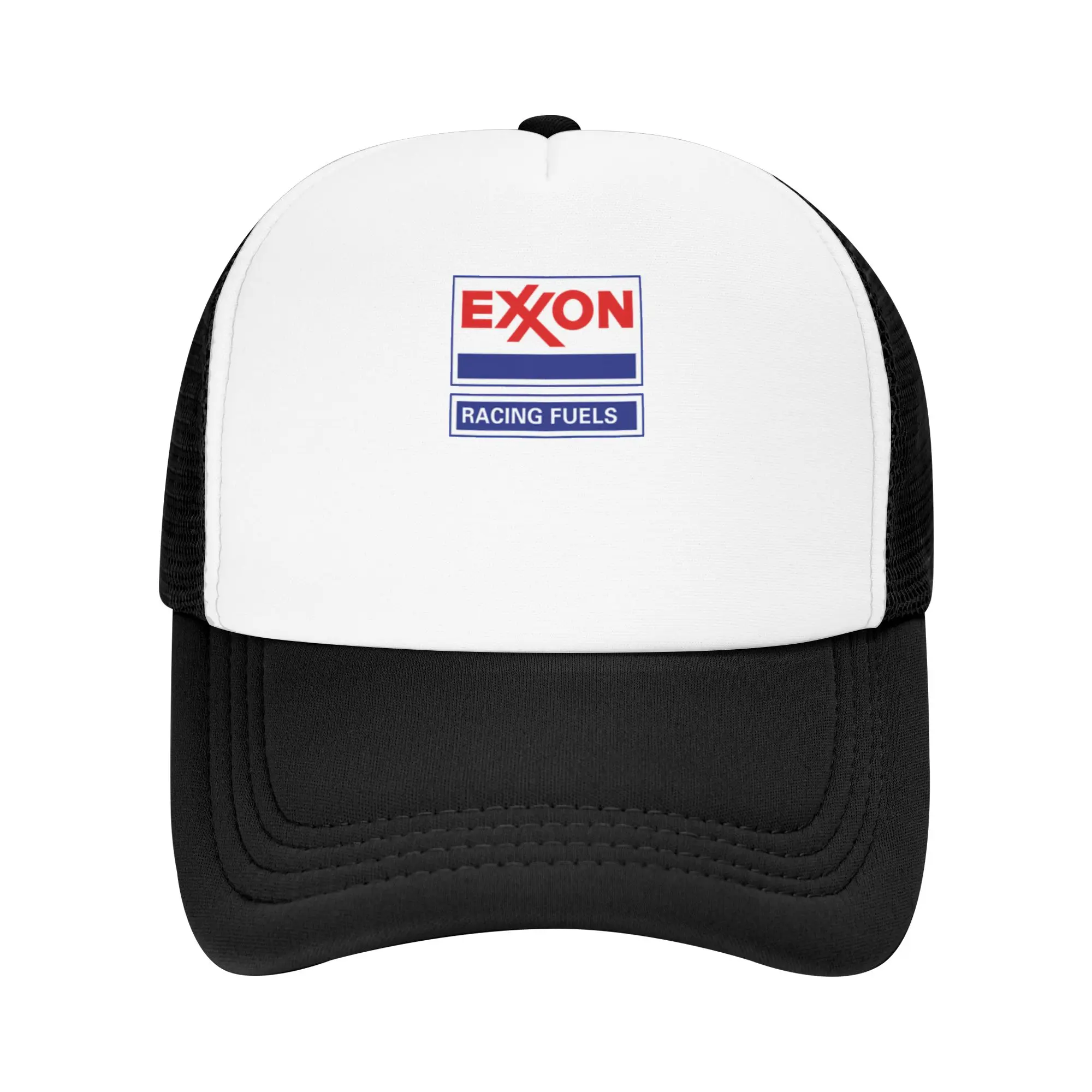Lo más vendido en moda - Camiseta esencial de merchandising de Exxon Racing Fuels, gorra de béisbol de malla, viseras deportivas de estilo literario