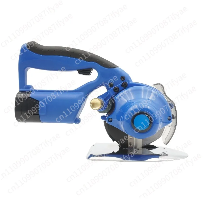 RS-100 Servo Direct Drive Electric Round Knife Cutting Machine Electric Scissors, Brushless Speed Adjustable Hand Push