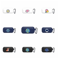 Cartoon Case for B&O beoplay EQ /beoplay EX Case Animal dogs /cat / flower case Silicone Earphone Cover funny Charging box