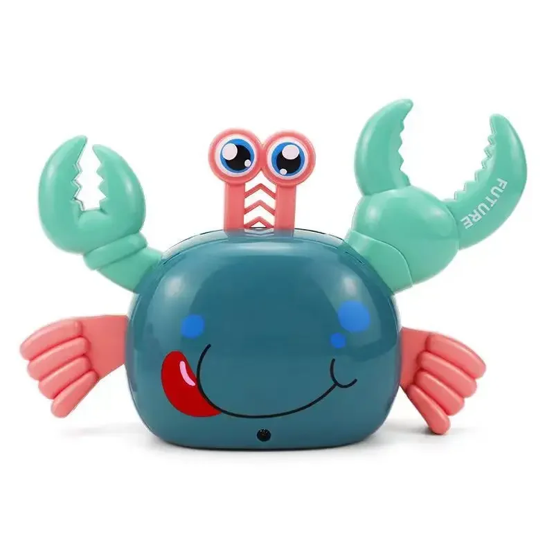 Creative Crab Toys Interactive Electric Crab Toy For Kids Realistic Moving Crawling Sensory Machine Pet Boys Educational Toys