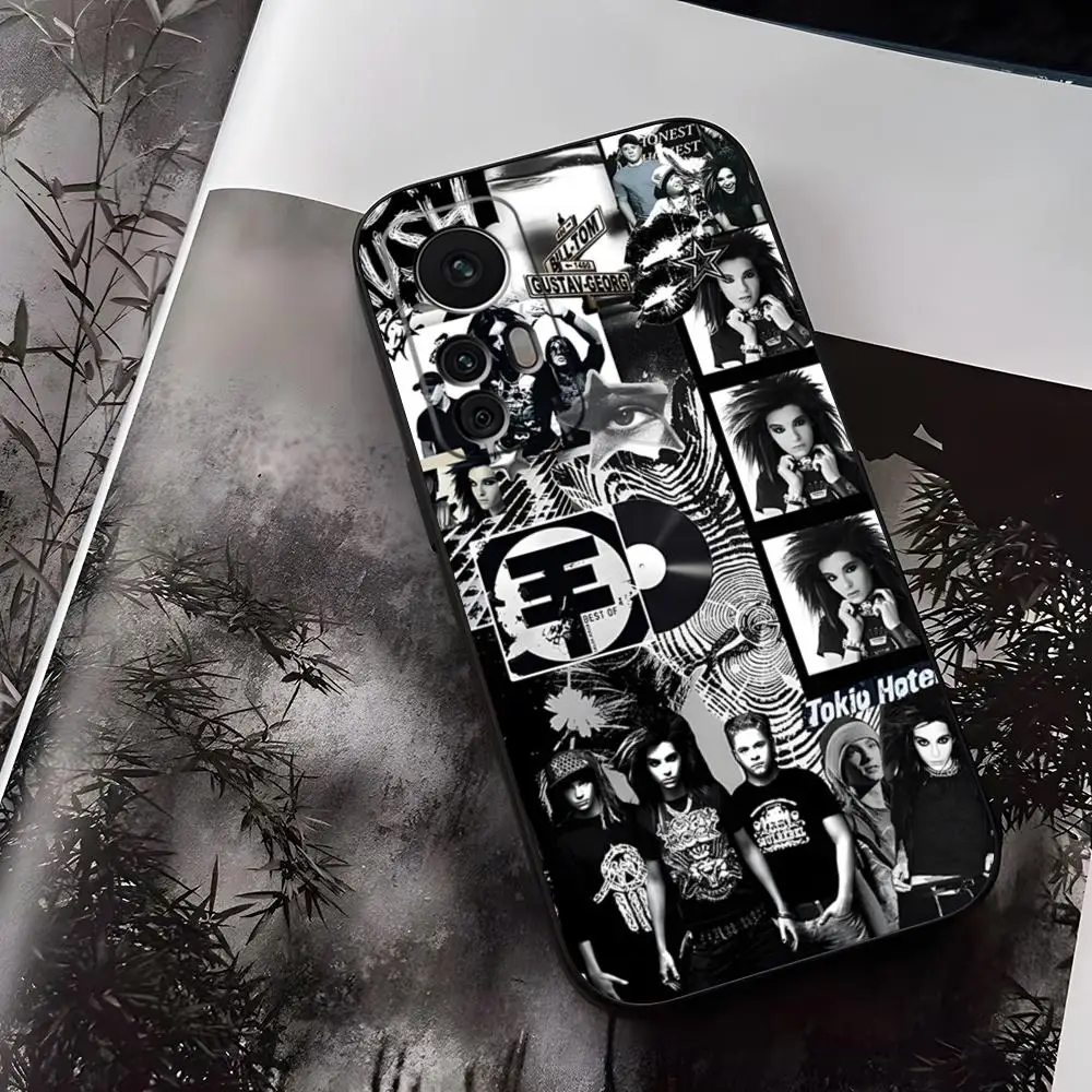 Band T-tokio Hotel Phone Case Fundas For Redmi Note 12S 11 12 10 7 8 9 T 10A A2 Pro Plus Silicone Coque