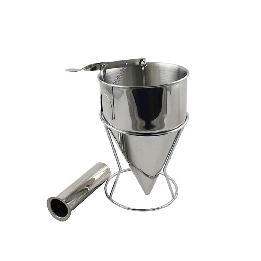 Heavy-duty Stainless Steel Funnel Stainless Steel Funnel Pancake Batter Dispenser for Waffles Cupcakes for Baked for Takoyaki