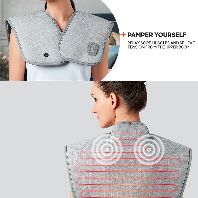 Electric heating shawl, hot compress vest, shoulder neck, shoulder circumference, heat insulation, shoulder and neck protection