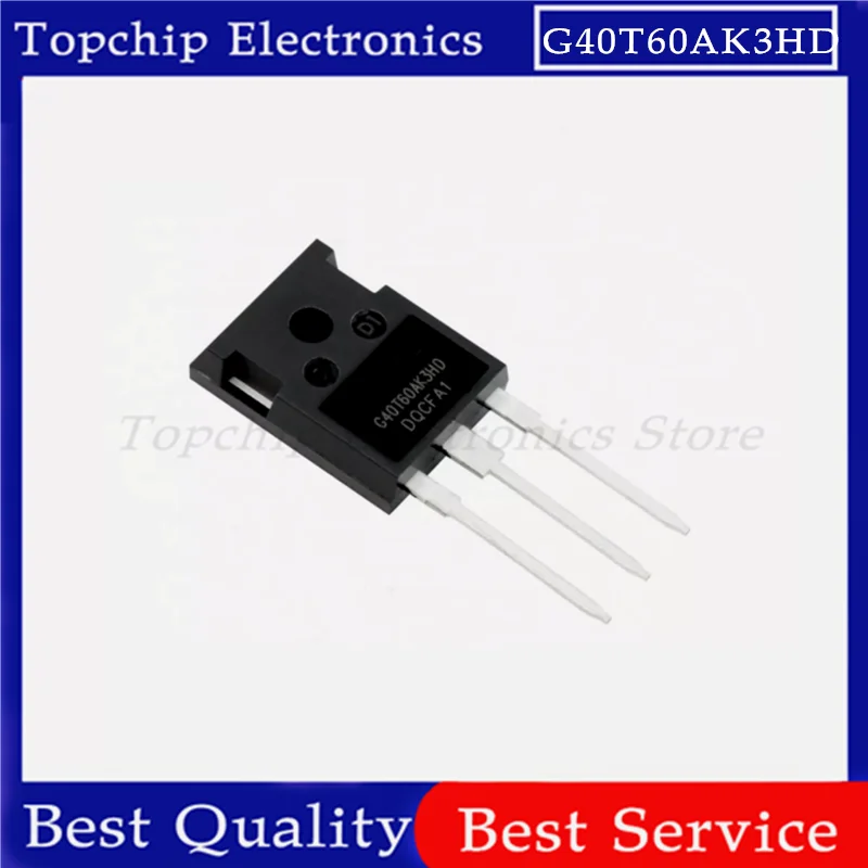 5pcs G40T60AK3HD G30T60AK3HD G50T60AK3HD G75T60AK3HD G60T60AK3HD TO-247