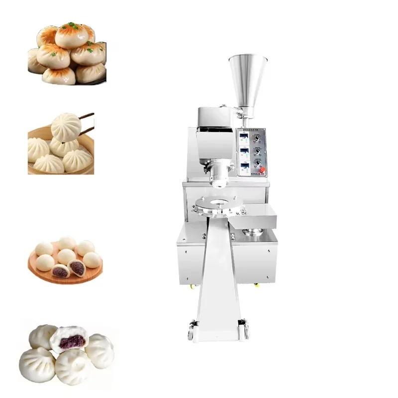 2025Momo Heim- und Restaurantgebrauch, automatischer gedämpfter Brötchenbereiter, vertikales Zuführsystem, Brotmaschine mit Motor, chinesischer Stil, neuer Stil