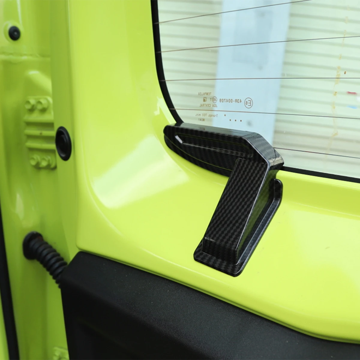 غطاء حماية سلك التسخين الخلفي ، إكسسوارات السيارة الداخلية ، تشذيب لسوزوكي جيمني #6