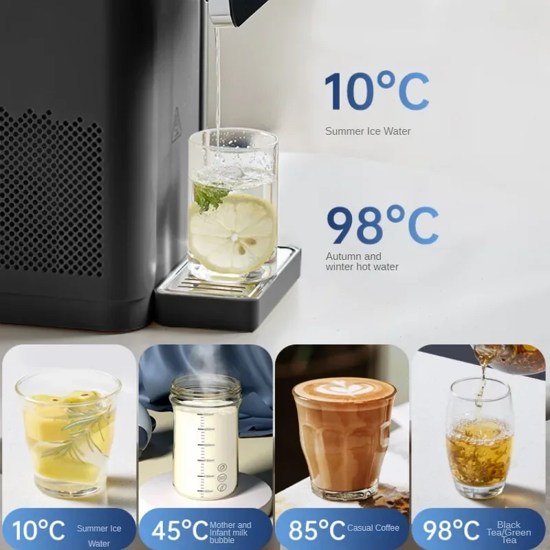 Dispensador de agua de refrigeración instantánea, máquina para beber de escritorio, sin instalación, calentamiento rápido