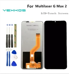 New Original For Multilaser G Max 2 LCD Display + Screen Touch Digitized Assembly Replacement For S156 LCD With Tools