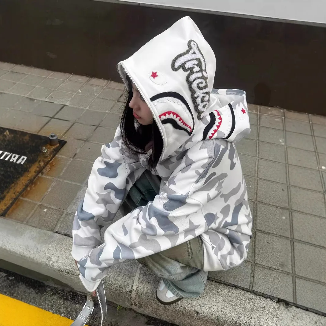 bape shark hoodie