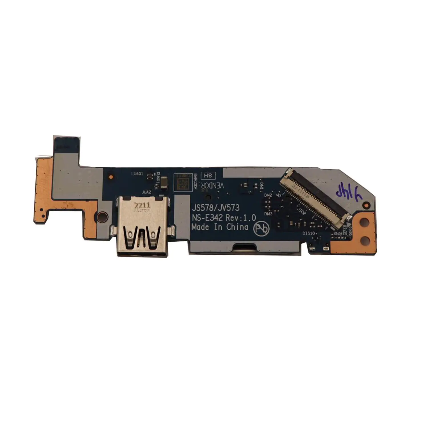 New For Lenovo Ideapad 3 15IAU7 ( 82RK ) USB Power On Board 5C50S25335 NS-E342