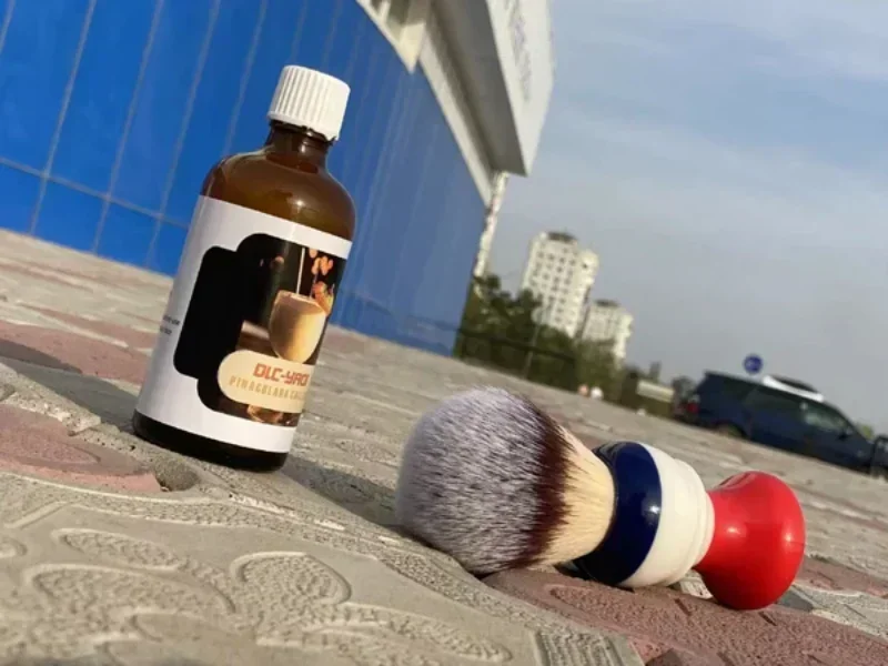 2026 YAQI Freedom 24mm Synthetikhaar-Pinsel für Nassrasur, Professionelles Reise-Bartpflege-Werkzeug für Männer – Detail 18