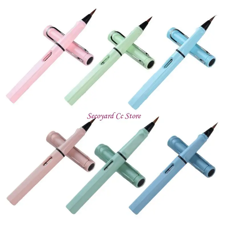 N3UC 6PCS Brush Pen Set Pen for Beginners Writing Painting Hand Lettering Pens for Signature Office