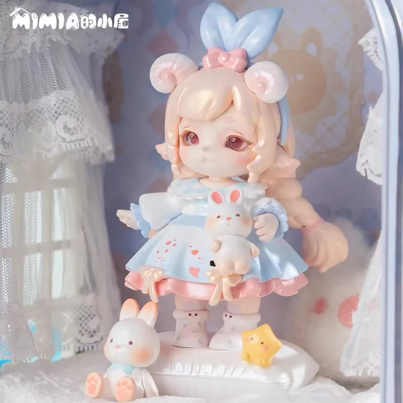 

Genuine Blind Box Mimia's House Surprise Box Series Kawaii Action Doll Mystery Surprise Blind Box Badges Mimia Kid Creative Toys