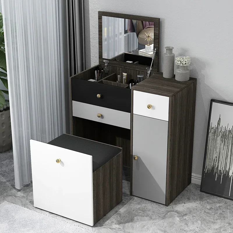 

Multifunctional European Vanity Table Woman Bedroom Bedroom Dressing Table Organizers Storage Aparadores Livingroom Furniture