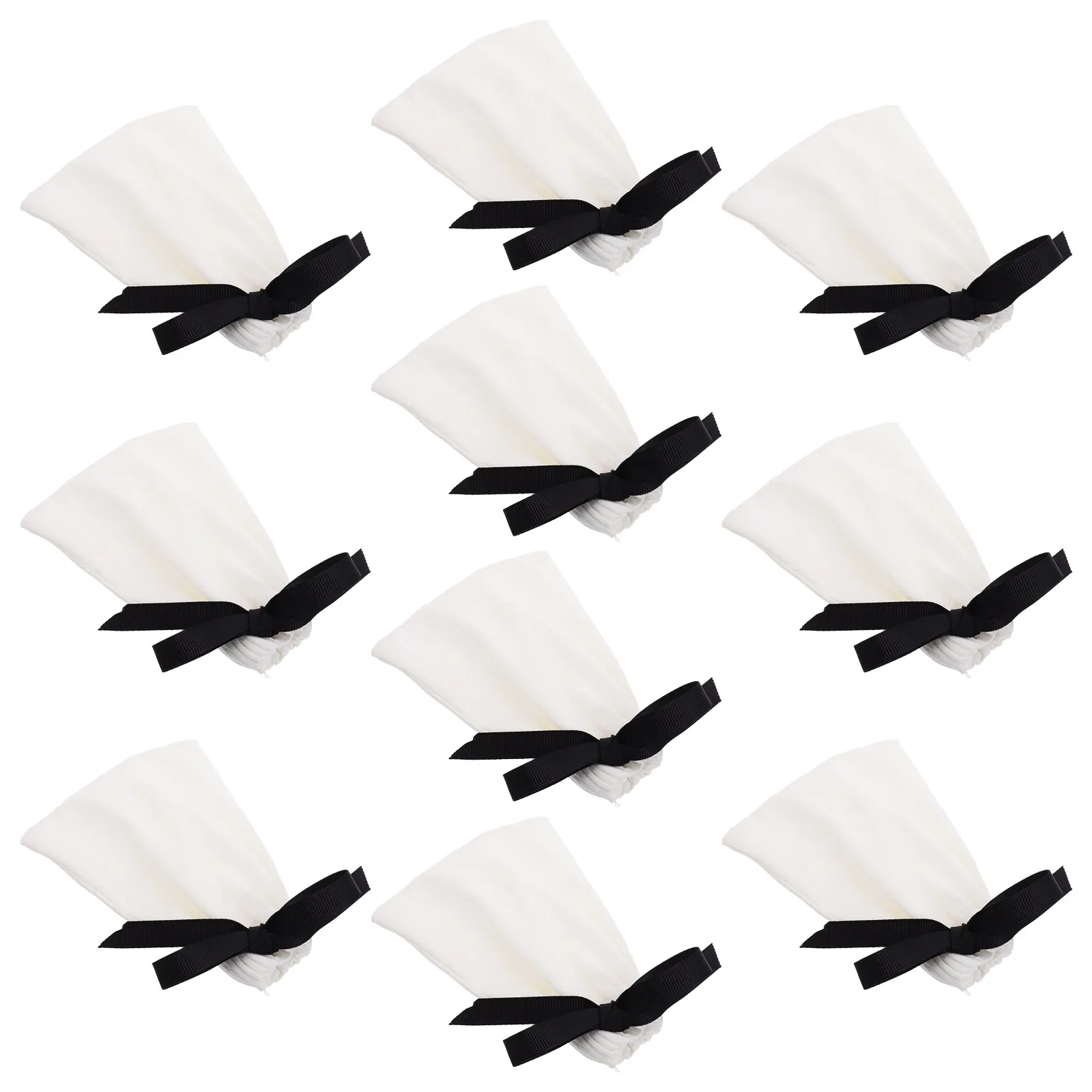 10Pcs Small Cloth Drawstring Jewelry Bags for Storage Organization Travel Wedding Presents Soft Scratch-Resistant Pouches