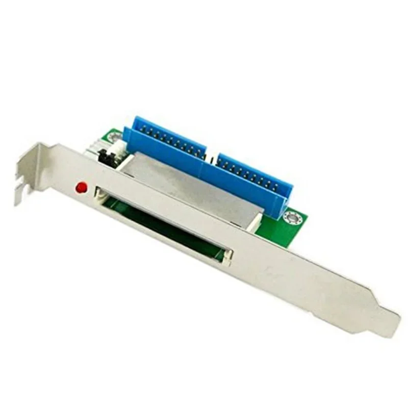 40Pin ATA IDE to Compact Flash CF Adapter Converter with PCI Bracket Back Panel