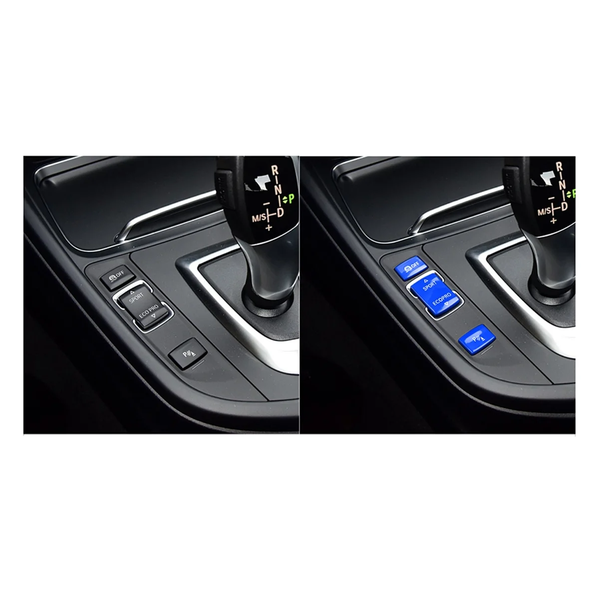 مستشعر زر تبديل وحدة التحكم المركزية لسيارات BMW 1، 2، 3، 4 Series F20، F21، F22، F23، F30، F31، F34، F35، أزرق -T45C