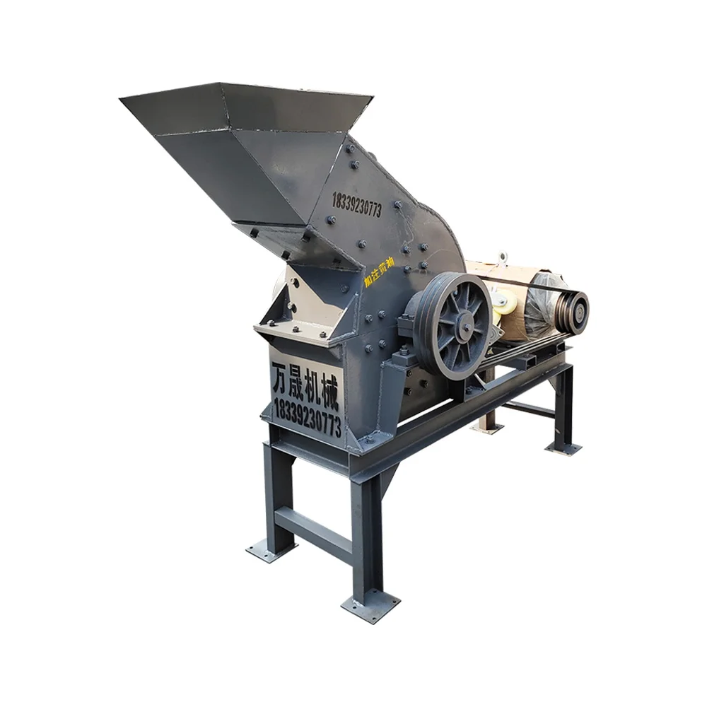 Sand making machine small stone crusher sand making machine construction waste concrete weathered stone crusher hammer crusher